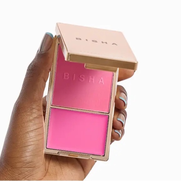 Brand New! Bisha Essential Duo Dubai Colorway Crème + Powder Blush Set - Picture 6 of 16